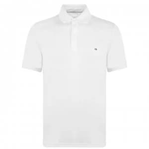 Calvin Klein Logo Polo Shirt - White 117