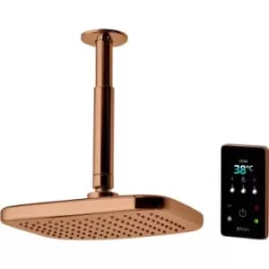 Triton Showers Triton ENVi Electric Shower with Ceiling Fed Fixed Head 9.0kW in Copper