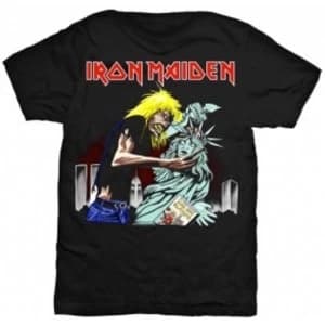 Iron Maiden New York Mens Black T Shirt: Large