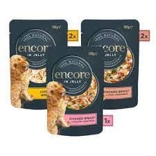 Encore Dog Pouch Chkn Selection 5x100g
