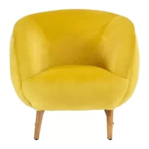 Snuggle Seat in Yellow Supersoft Fabric