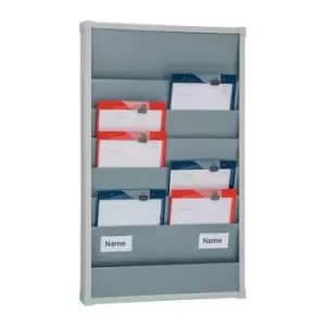 Planificateur d'atelier H900xl554xP76mm gris 2 rangees - Eichner