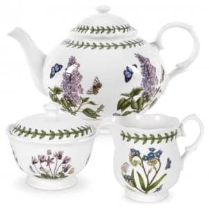 Portmeirion Botanic Garden 3 Piece Tea Set.