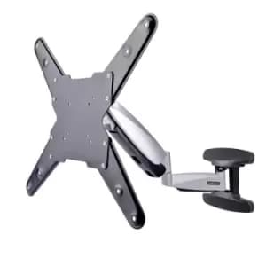 StarTech.com VESA TV Wall Mount Adjustable Full Motion TV Wall Mount For 23"-55" Displays Slim TV Mounting Bracket Supports 66lb (30kg) Extendable/Til