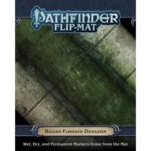 Pathfinder Flip-Mat: Bigger Flooded Dungeon