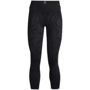 Under Armour Heat Gear Seamless Ankle Leggings - Black