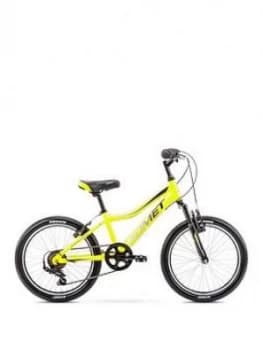 Romet Rambler 20" Boys Alloy Mtb Front Suspension - Yellow