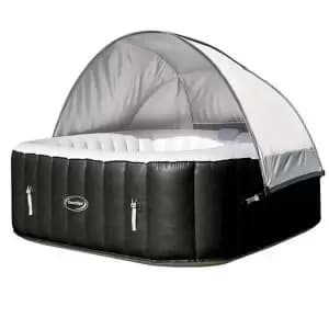 Cleverspa Grey Square Canopy (L)0.76M (W)1.87M