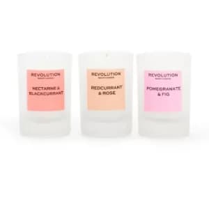 Revolution Home Fruity Mini Candle Gift Set