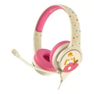NINTENDO Animal Crossing Isabelle Interactive Study Premier Childrens Headphone with Boom Microphone, 3 Years and...
