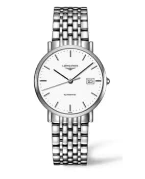 Longines Elegant Collection Mens Watch L4.810.4.12.6 L4.810.4.12.6