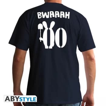 Lapins Cretins - Euro Mens Large T-Shirt - Navy