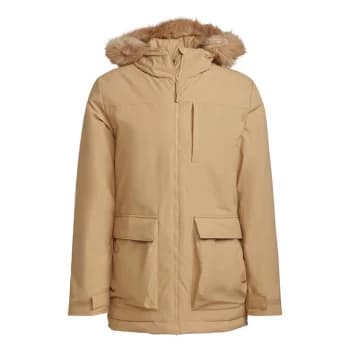 adidas Utilitas Hooded Parka Mens - Beige Tone