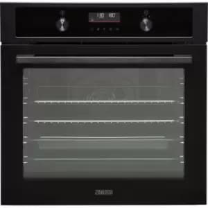 Zanussi ZOHNA7KN Built In Electric Single Oven - Black - A+ Rated