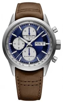 Raymond Weil Freelancer Chrono Automatic Blue Dial Watch