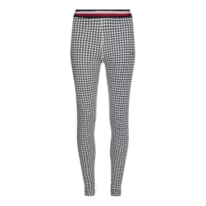 TOMMY SPORT Houndstooth Leggings - Blue