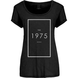The 1975 - Original Logo Womens Large T-Shirt - Black