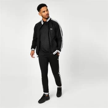 Lonsdale Gentlemen Mono Logo Tracksuit - Black Logo
