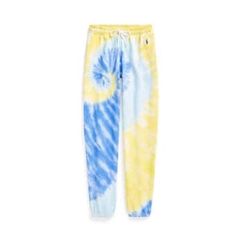 Polo Ralph Lauren Tie Dye Oversized Jogging Pants - Tie Dye Grn/Ylw
