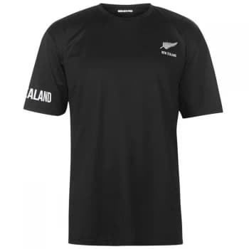 Rugby World Cup Poly T Shirt Mens - New Zealand