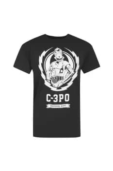Official C-3PO Lightning Crest T-Shirt