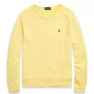 Polo Ralph Lauren Terry Crew Sweatshirt - Yellow