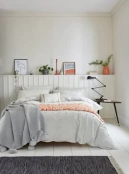 Helena Springfield Grey Woven Spot Bedding Set - Double