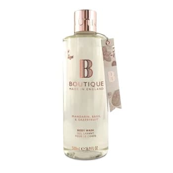 Boutique Mandarin, Basil & Grapefruit Body Wash 500ml