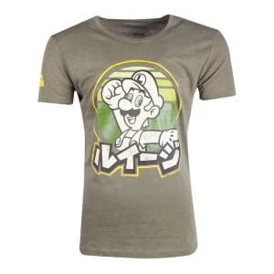 Nintendo - Luigi Mens Small T-Shirt - Green