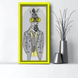 3060AHS-004 Multicolor Decorative Framed MDF Painting