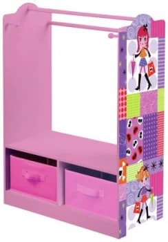 Liberty House Toys Fashion Girl Dress Up with Storage Bins