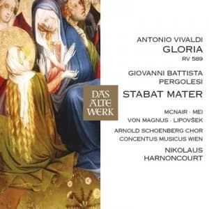 Antonio Vivaldi Gloria RV 589/Giovanni Battista Pergolesi by Antonio Vivaldi CD Album
