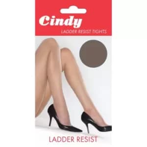 Cindy Womens/Ladies Ladder Resist Tights (1 Pair) (Large (5ft6a-5ft10a)) (Storm Grey)