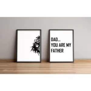 2PYSCT-022 Multicolor Decorative Framed MDF Painting (2 Pieces)