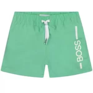 Boss Logo Swim Shorts Infant Boys - Green