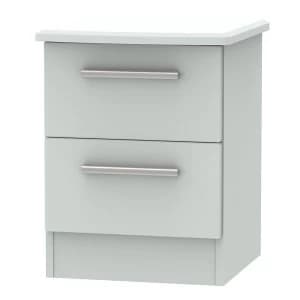 Robert Dyas Fourisse Ready Assembled 2-Drawer Bedside Table