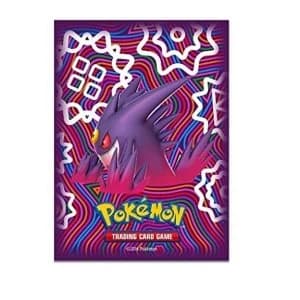 Pokemon Mega Gengar 65 Trading Card Sleeves 15 Packs