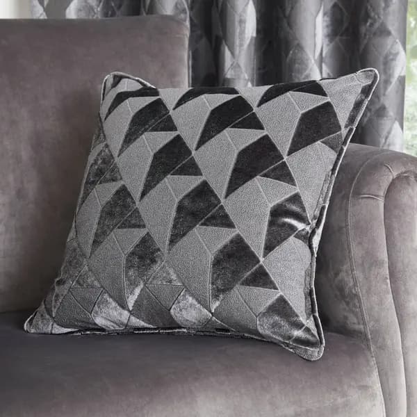 Appletree Boutique Quentin Jacquard Cushion Slate