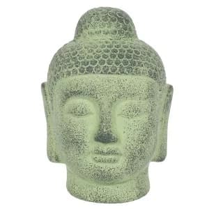 Green Terracotta Buddha Head Ornament