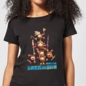 Moana Fear The Kakamora Womens T-Shirt - Black