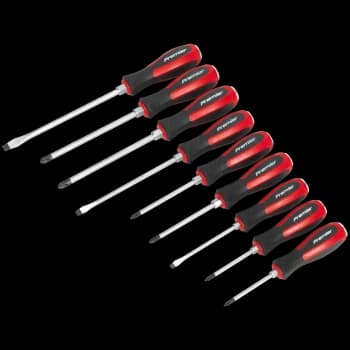 Sealey 9 Piece Hammer Through Screwdriver Set