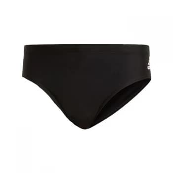 adidas Badge Fitness Swim Trunks Mens - Black / White