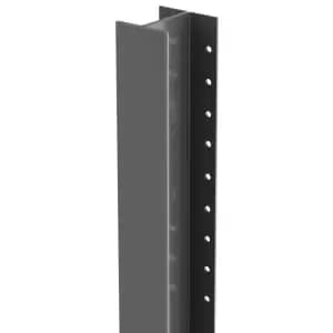 DuraPost Steel Fence Post Anthracite Grey - 55mm x 54mm x 1.8m
