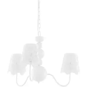 Netlighting Arianna Modern 3 Light Multi Arm Pendant Ceiling Light, E14