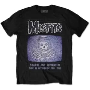 Misfits - Static Unisex XX-Large T-Shirt - Black