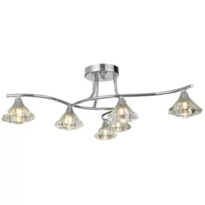 Spa Reena 6 Light Ceiling Fitting