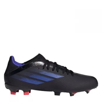 adidas X .3 Junior FG Football Boots - Black/SonicInk