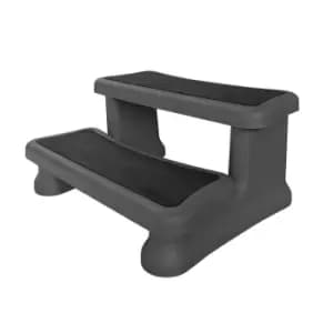 Canadian Spa Classic Plastic Steps - Black