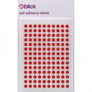Blick Red Coloured Labels in Bags Pack of 19600 RS001355