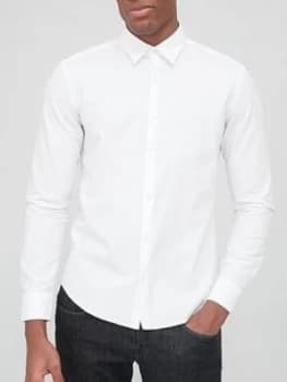 Hugo Boss Ermo Oxford Shirt White Size L Men